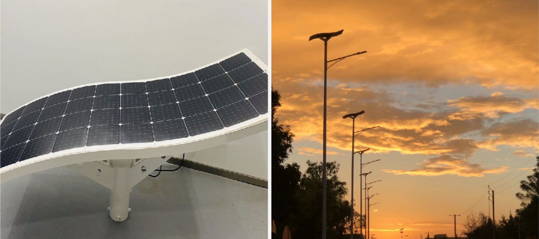 小體量的有非洲路燈公共設施項目。