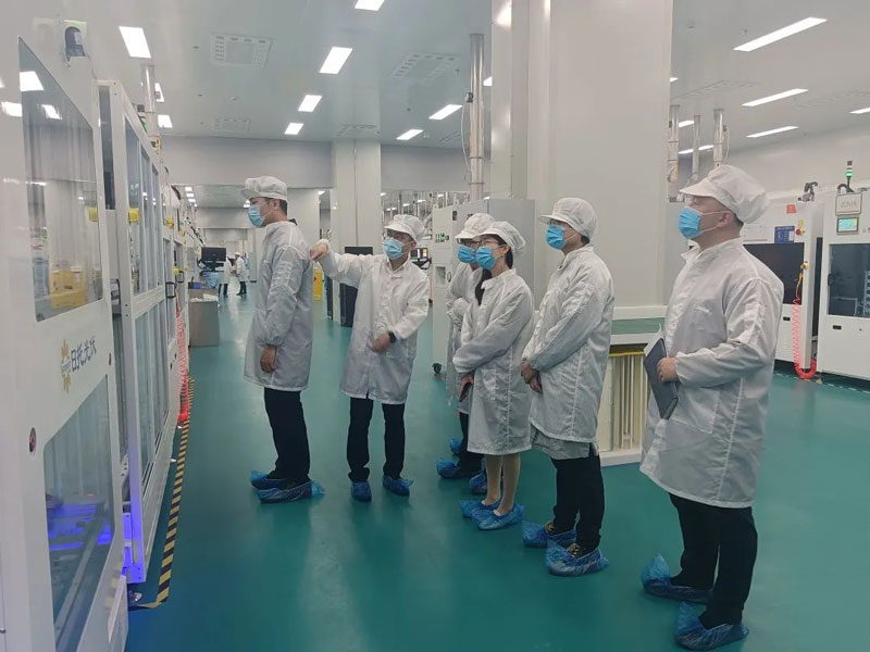 江蘇省審計廳財政審計處二級高級主管陸建中一行蒞臨日托考察調研