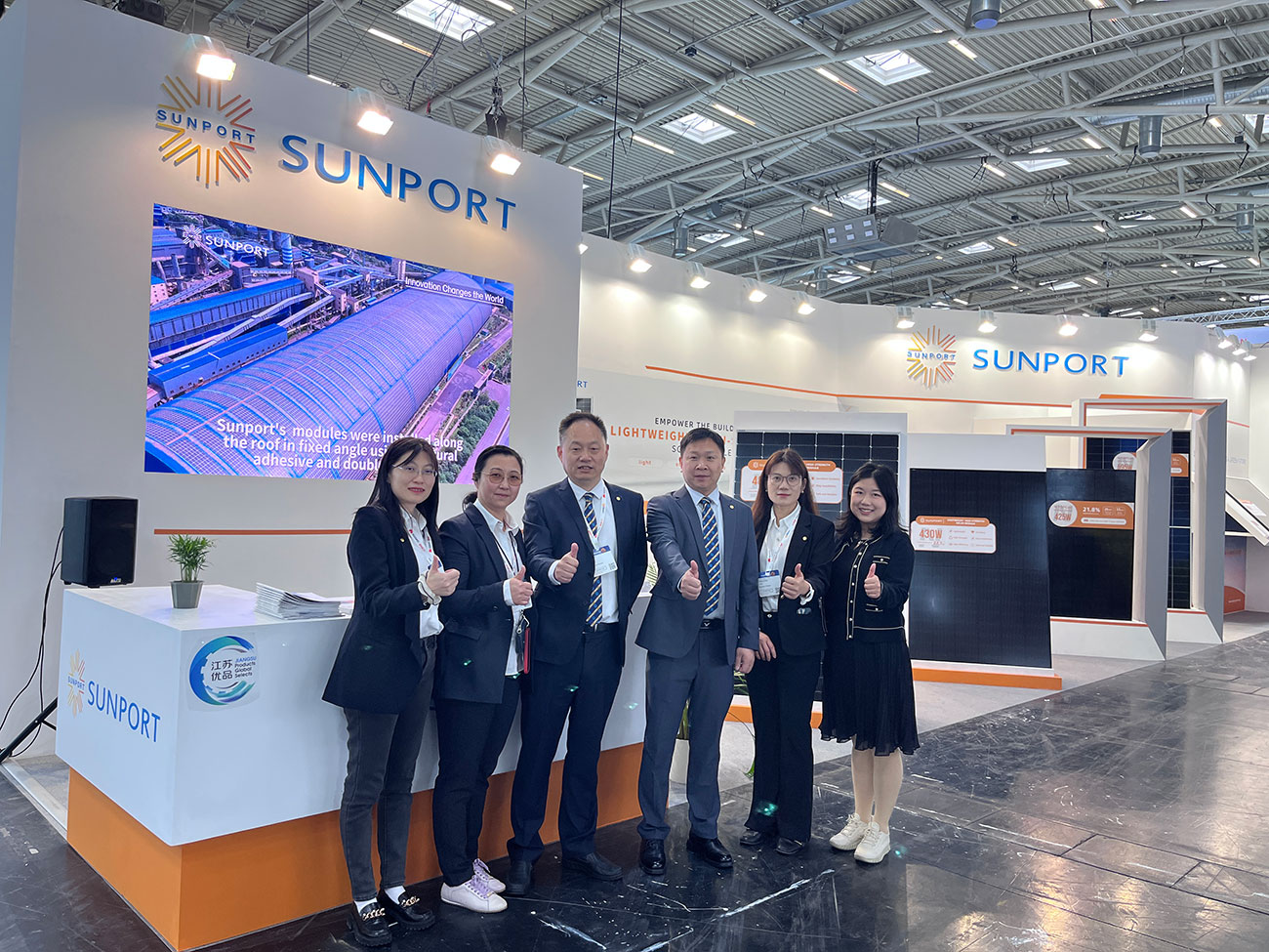 直擊慕尼黑Intersolar Europe,日托輕質組件持續發力